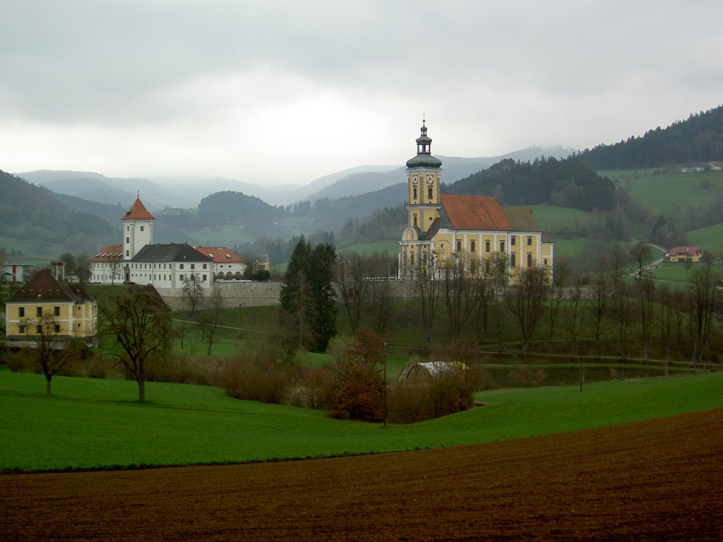 Waldhausen, Stiftskirche Maria Himmelfahrt (Foto: Peter Reiser, Quelle: www.staedte-fotos.de)